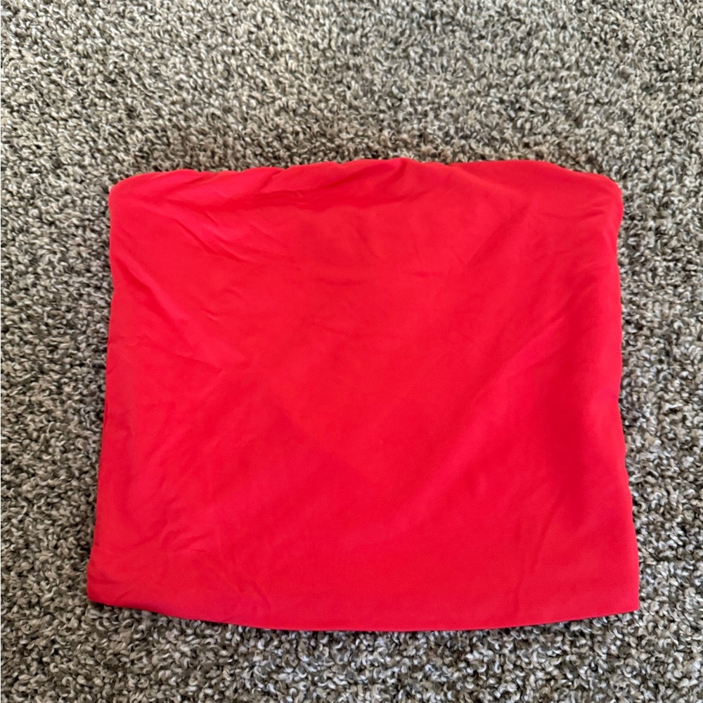 Forever 21 Scarlet Tube Top